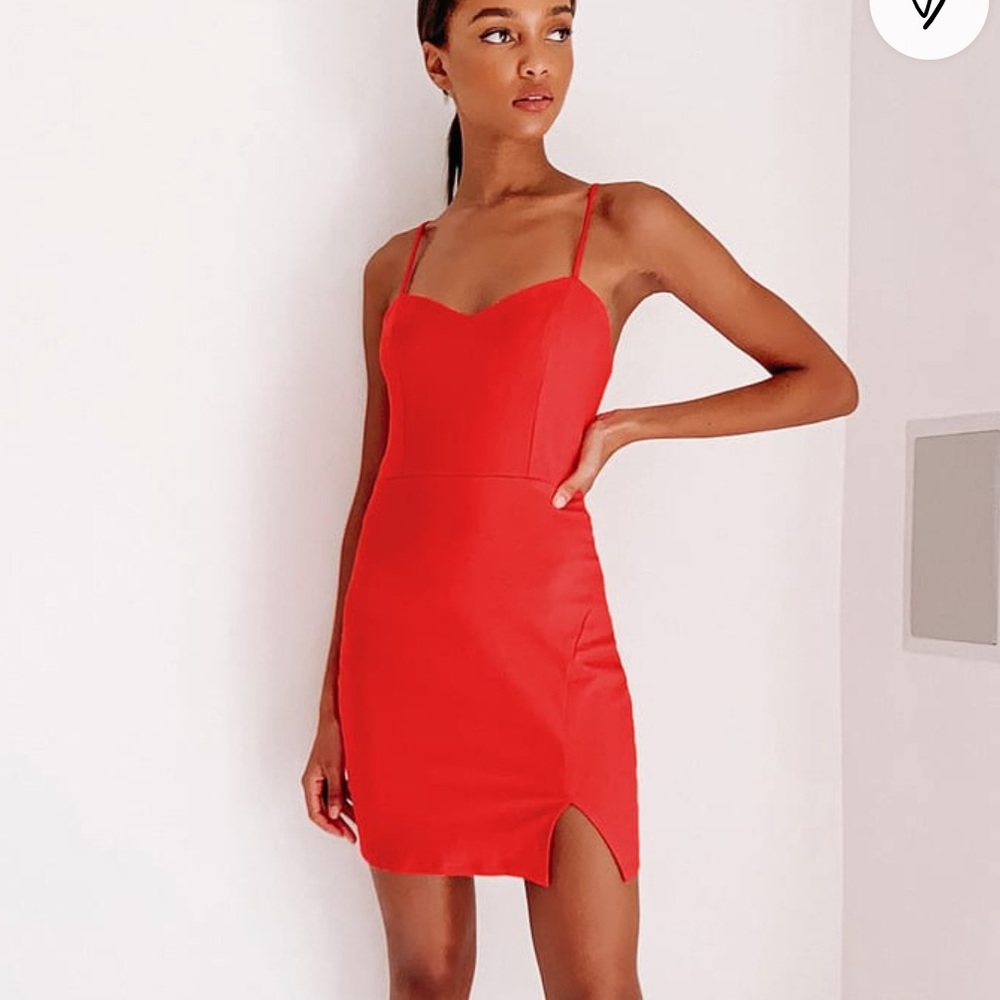 Lulu’s Red BodyCon Dress